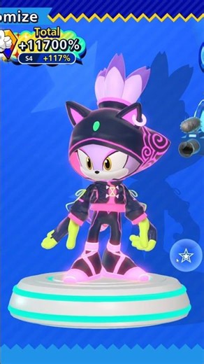 Neon Suit Blaze / Skin Short Showcase / Sonic Rumble