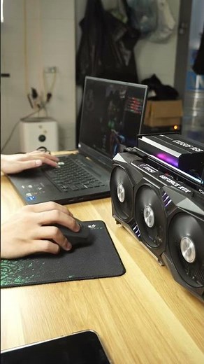eGPU LAPTOP - TH3P4G3 #diy #egpu