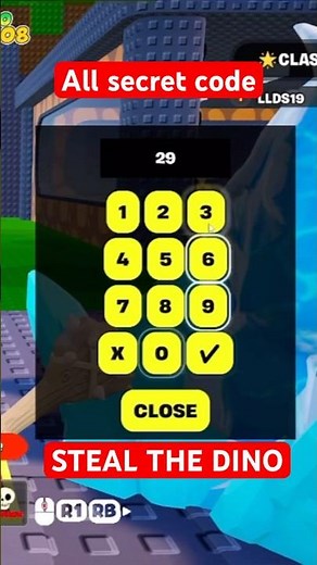 STEAL THE DINO FORTNITE CREATIVE - ALL SECRET CODE Steal the dino LUCKY EGG EVENT GUIDE #shorts