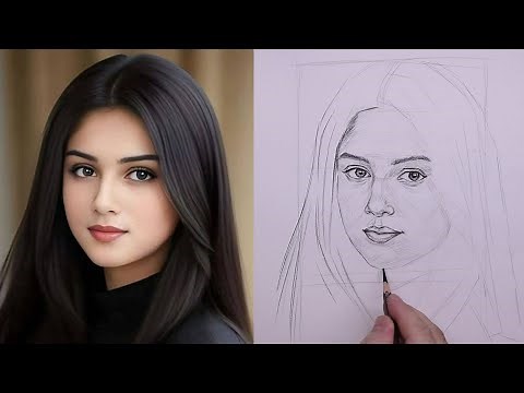 Easy Techniques to Master Drawing Faces for Beginners | Portrait Drawing Tutorial