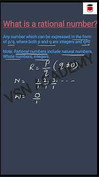 What is a rational number? | Class 9 Maths | #cbsemaths #cbsemathsclasses