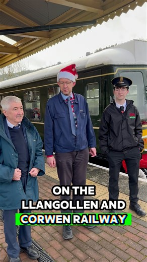 At just 18, he’s our youngest qualified guard and this afternoon he took charge of his very first service… and what a debut it was - our Sion Corn Special. Before departure, driver John Joyce caught up with Ethan for a stand-up interview about how he was feeling ahead of the big moment. A brilliant behind-the-scenes glimpse of the excitement and pride on this special day. Well done, Ethan - here’s to many more journeys ahead. 🚂✨ | Llangollen Railway