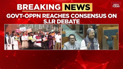 Parliament Winter Session: Govt, Opposition Reach Consensus; Vande Mataram Debate First, SIR Later