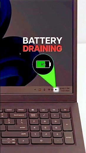 Laptop Battery Draining Fast? Try These 2 Simple Fixes! ⚡