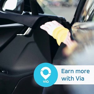 250K views · 48 reactions | Earn guaranteed HOURLY RATES with Via! Stop counting your pickups and start counting your $$! $2,500 GUARANTEED in your first month! *Offer valid for new Driver Partners complete 100 hours in 30 days, including 50% premium hours. Subject to service fee. Additional terms apply. | Via | Facebook