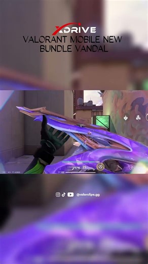 Valorant Mobile New Vandal 👀Would you like this bundle to be available for PC/console as well?