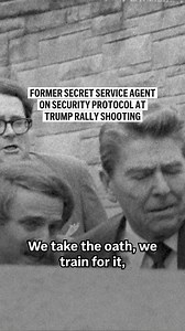 5.7K views · 31 reactions | Former Secret Service Agent Tim McCarthy was shot on the day there was an attempt to assassinate President Ronald Reagan. As he watched the shooting at the Trump rally unfold on Saturday he noticed similar failures in the attempts to protect the president. | AP | Facebook