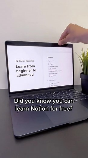 Easlo | I put together a free roadmap to help you learn Notion. Learn from beginner to advanced Notion with these free video content. #notion... | Instagram