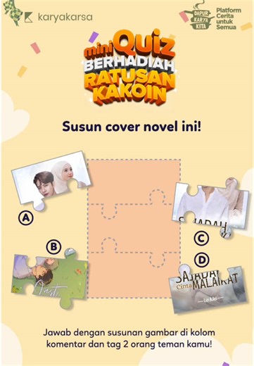 Mini Quiz Berhadiah Kakoin dan Ewallet