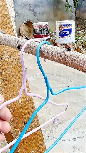 Creative PVC Pipe Clothes Hanger #diy #lifehacks #shorts