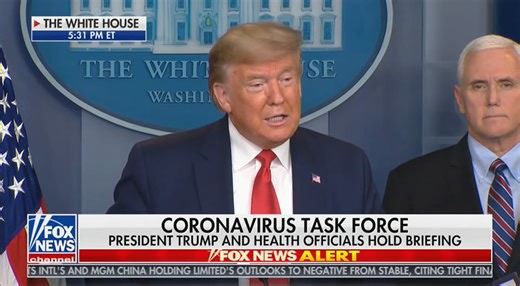 WATCH LIVE: Trump Speaks at White House Coronavirus Task Force Briefing