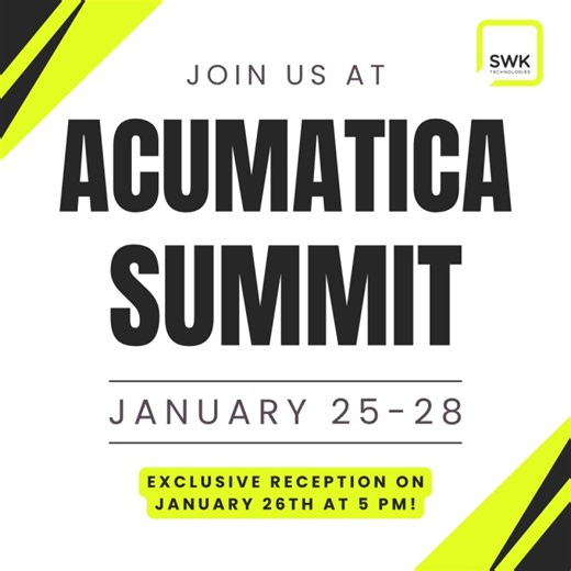 #acumaticasummit | SWK Technologies, Inc.