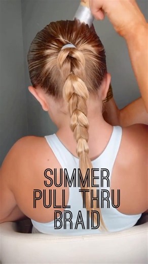 SUMMER HAIRSTYLE FOR GIRLS | sharing my fave hair products ⬇️