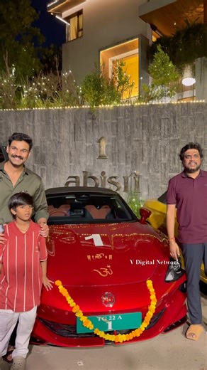 Bellamkonda Sreenivas Visited Sridhar Rao 1 ABISRI House #ytshorts #shorts #viral