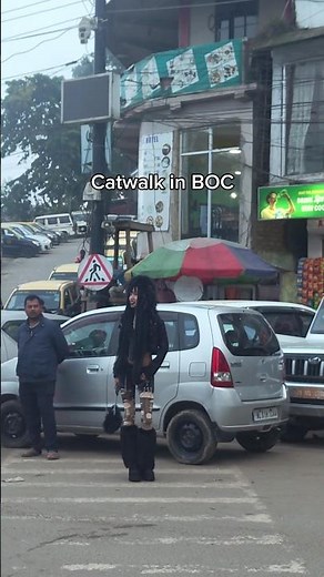 catwalk in BOC/ Behind the scenes #kohima #nagaland