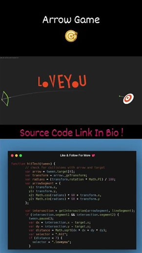 🏹 Day 27 Part 01 Arrow Game - Aim, pull back, and shoot!