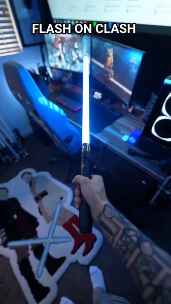 Depa Billaba Neopixel Lightsaber Replica - Saber Theory