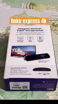 Roku express 4k - unboxing