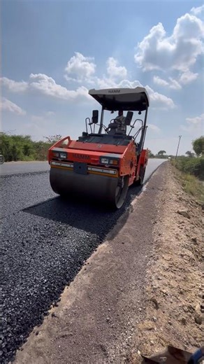 Road.Fixing 🛣️..From.DBM laying’”!! #highway Construction