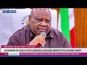 Governor Adeleke Formally Defects To Accord Party