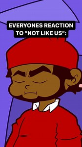 Everyone’s literal reaction to “Not Like Us” - Kendrick Lamar😂😂 • • • #animation #animated #kendricklamar #drake #funny #rap #rapmusic #hiphop #lyrics #rapartist #producer #music #meme | impjcomics