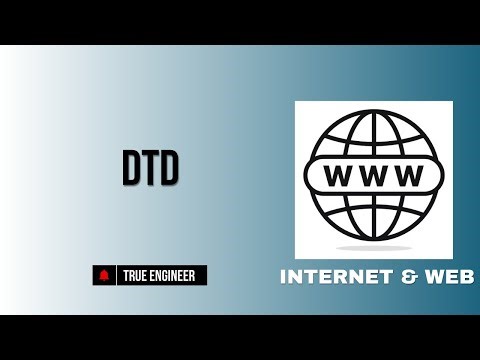 Dtd (Document Type Definition) | Iwt Complete Course | True Engineer