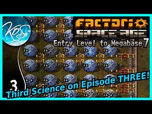Factorio Entry Level to Megabase 7, Ep 3 - Zoom Zoom to Bots! (Factorio Space Age DLC)