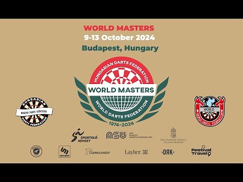 LIVE: WDF World Open 2024 | Watch the Best Darts Players Battle in Hungary🎯