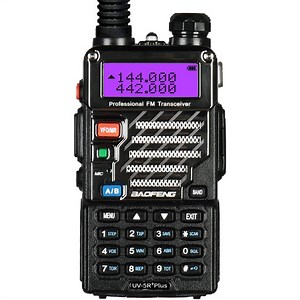 Baofeng UV-5R PLUS Two way Radio [5 Colors] DUAL BAND 4/1W Flashlight