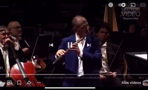 Astor Piazzolla – Estudio N° 4 | Bis tras el Concierto de Lowell Liebermann, Op. 39 – Teatro Colón Astor Piazzolla – Etude No. 4 | Encore after Lowell Liebermann Concerto No. 1, Op. 39 – Teatro Colón https://youtu.be/B_7UX2b0SvU?si=GeBDUSU6Go_0DrDU Astor Piazzolla – Estudio N° 4 Interpretado como bis luego de tocar el Concierto para flauta y orquesta N° 1, Op. 39 de Lowell Liebermann. Acompañado por la Orquesta Filarmónica de Buenos Aires. 📍 Teatro Colón, Buenos Aires 📅 9 de noviembre de 2024 