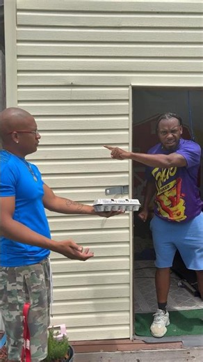Taki Man gets tricked out his takis with eggs! #shorts