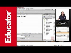 "Creating the Navigation Bar" | Dreamweaver CS6 with Educator.com