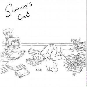 Simon and Simon's Cat have fun together 😱 | Simon's Cat