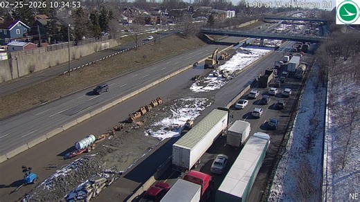 Lanes reopen on I-90 after crash led to delays