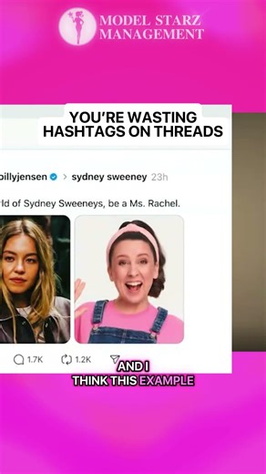 You only need 1 hashtag for marketing on Threads