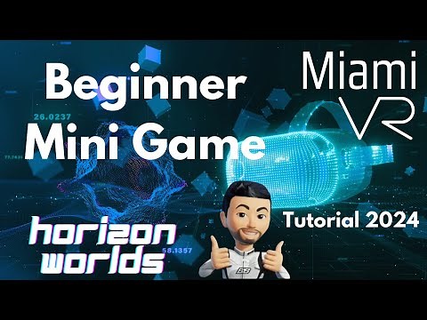 Scripting 1st Mini Game in Horizon Worlds 2024 Part 1 #vr #metaverse