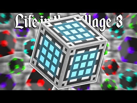SIMPLE STORAGE & CREATE AUTOMATION! | Minecraft Life In The Village 3 #7 [Modded Questing Survival]
