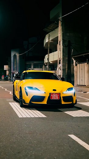 My dream machine 🚗 I DID IT .... Proud to be a girl with a goal 😎 Supra mk5 yellow Project by Randula JeyThimeth Chamod | Himashi Perera