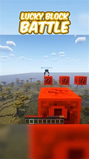 Minecraft Lucky Block Battle Part 15 #shorts