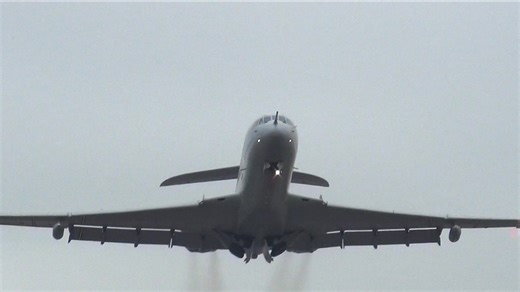 Listen to the Vickers VC-10 roar off the runway
