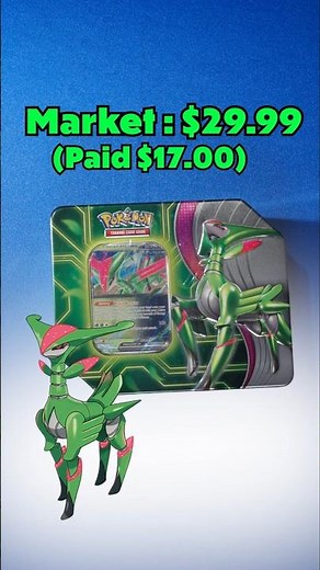 Let's Open an Iron Leaves Paradox Destinies Tin! #packopenning #pokemon #pokemontcg #pokemoncards