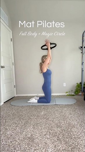 Mat Pilates Magic Circle Workout | 24 Exercises in 60 Seconds (Beginner–Intermediate)