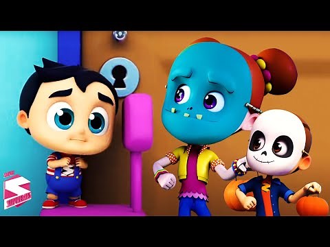 Toc toc qui est là | Vidéos d'halloween | Super Supremes Française | Musique enfant