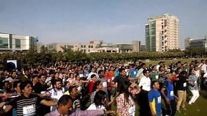 5.4K views · 269 reactions | HCLites participated in #aMileForHer in the SEZ campus, Noida. Here is a glimpse of the warm- up exercise just before the run. Whom are you dedicating your run today? | HCLTech | Facebook