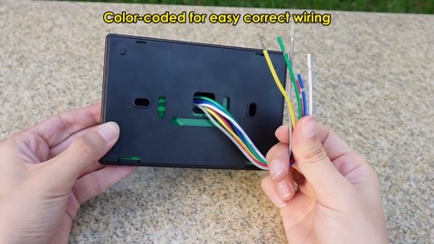 83303862 Digital Heat/Cool T-Stat Wall Thermostat Replacement, RV Compatible With Coleman 83303362