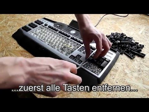 Anleitung / Tutorial: Tastatur richtig gründlich reinigen.