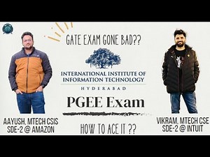 IIIT Hyderabad Admission & PGEE 2024 Exam Guide | GATE 2024 | MindMatrix Learning