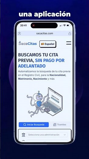 Automatiza la búsqueda de tu cita previa en el Registro Civl, SEPE, Ministerio, DNI policía…