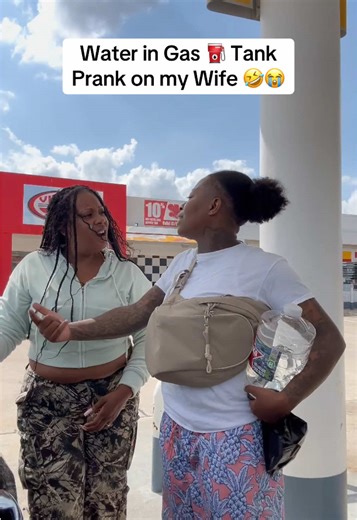 Water in Gas Tank Prank on My Wife