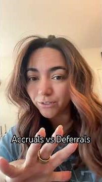 Accruals vs Deferrals #basisofaccounting #accountant #accounting #accounting101